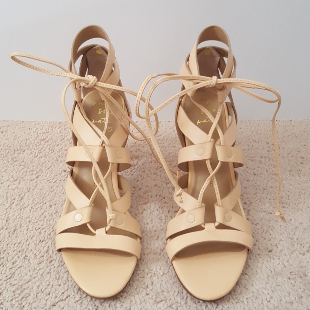 Banana Republic Eryn strappy sandals size 8.5M - Picture 1 of 8